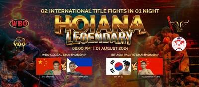 The first time in Hoiana Resort & Golf will take place a top regional leading international boxing event