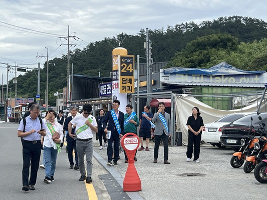 ▲주요 관광지 물가안정 합동점검ⓒ군산시