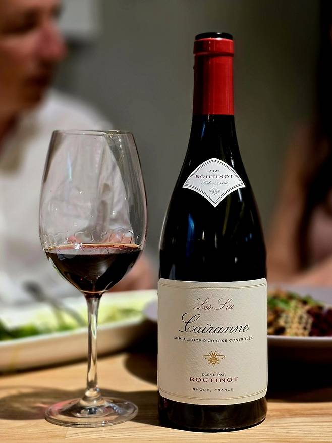 도멘 부티노&nbsp;레 시스 카렌느 크뤼.&nbsp; 최현태 기자