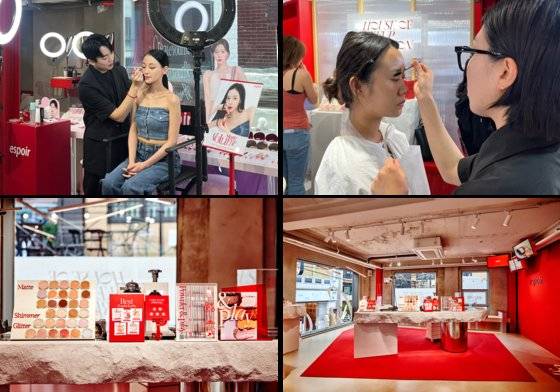 서울관광재단은 메이크업 브랜드 에스쁘아와 함께 매월 한 차례 한류 스타 메이크업 클래스를 무료 운영하고 있다. 사진 서울관광재단