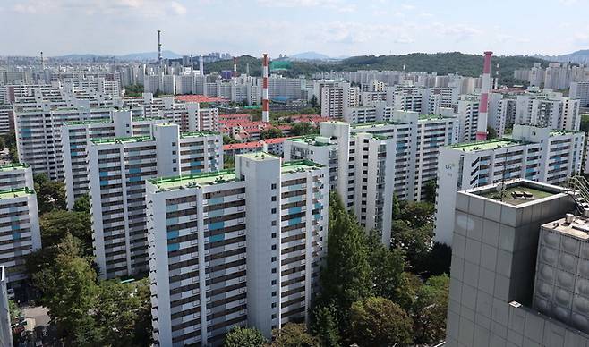 서울 노원구 일대 아파트 전경. [매경DB]