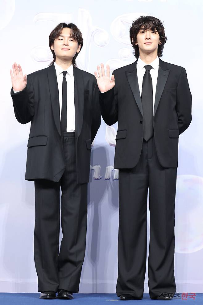 '2024 SBS 가요대전 Summer' 블루카펫 행사에 참석한 밴드 잔나비. ⓒ이혜영 기자 lhy@hankooki.com