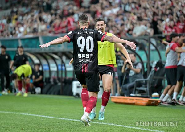 일류첸코(왼쪽), 팔로세비치(오른쪽, FC서울). 서형권 기자