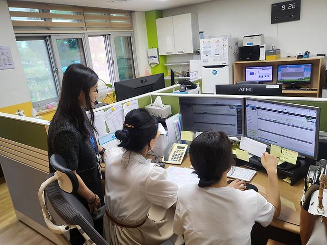 찾아가는 행정지원단 운영 사례. (세종교육청 제공) / 뉴스1