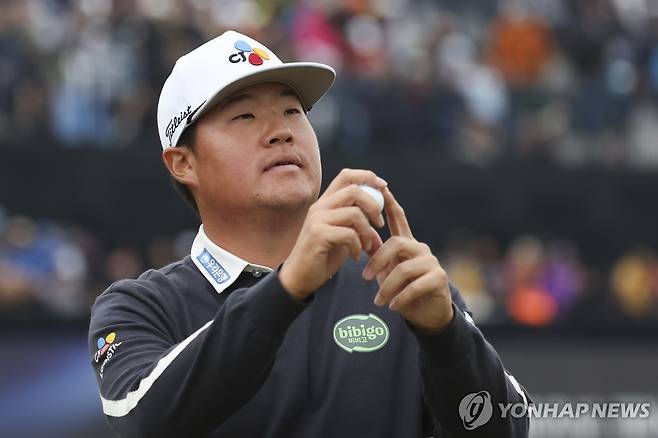 임성재의 4라운드 경기 모습 [AP=연합뉴스]