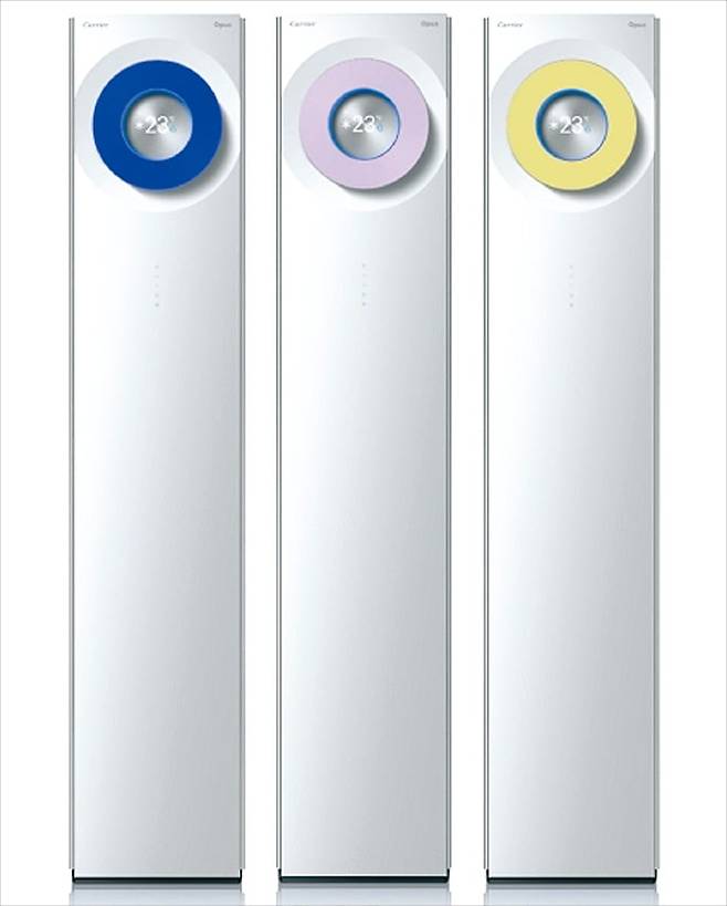 캐리어에어컨이 올해 선보인 신제품 에어컨.  캐리어에어컨 제공