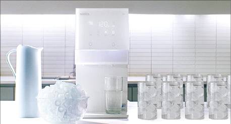 교원 웰스 ‘아이스원’ 얼음정수기. 교원 제공