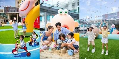 Little ones get ready to let loose in the imaginative play spaces packed with all sorts of fun sensory experiences. (PRNewsfoto/Harbour City Estates Limited)