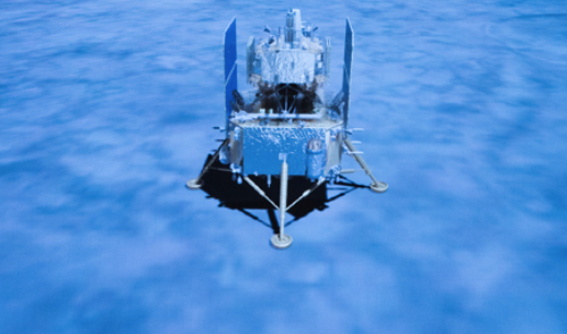 중국의 달 탐사선 창어5호. 바이두