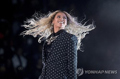 미국의 세계적 팝스타 비욘세 [AP=연합뉴스 자료사진]