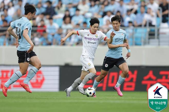 양민혁(강원). 사진=한국프로축구연맹