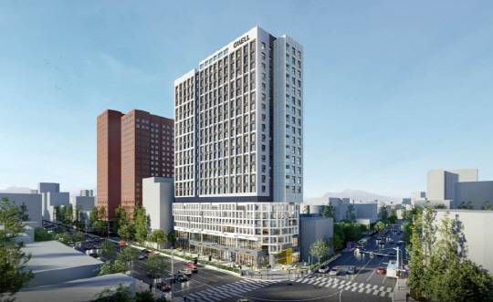 서울 강동구 길동 368-5번지 일대 역세권 활성화 사업 조감도. <서울시 제공>