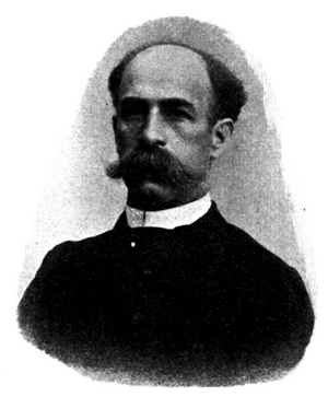 수염이 굉장한 에드먼트 란돌트.  스위스 태생의 그는 프랑스 파리에서 의사로서 활동했다. 헤어 스타일이 미묘하게 란돌트 고리를 닮은 것 같다면 착각이다. [사진 출처=공공저작물]