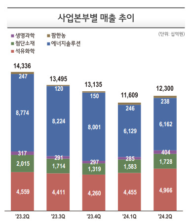 LG화학 2분기 실적 /사진=LG화학 IR 자료 캡처