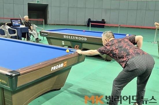 제1회 아르크투루스배 전국시니어당구대회 모습.