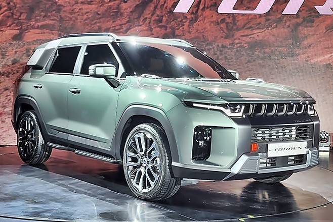 액티언은 토레스(사진)의 쿠페형 모델이다. [사진촬영=최기성 매경닷컴 기자]