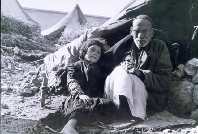 ▲ 대영제국과 유대인의 유착은 팔레스타인 원주민인 현지 아랍인들에게 대재앙을 안겼다. 1949년 UN 집계로는 130만 아랍 원주민 가운데 75만이 집을 잃고 난민이 됐다. ⓒHanini