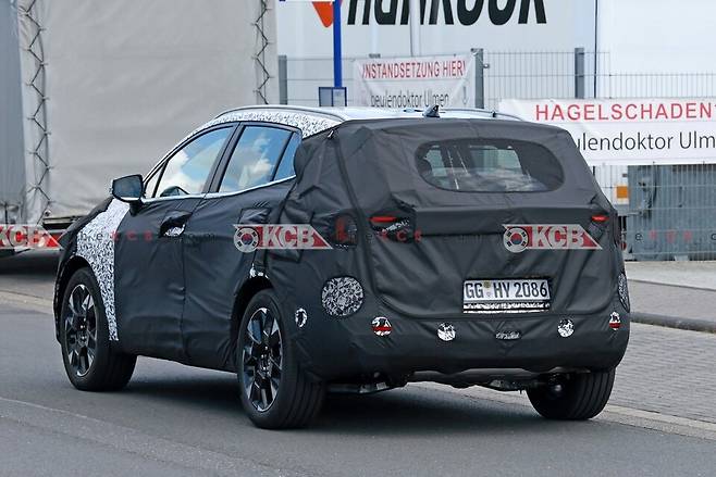 기아 '스포티지 페이스리프트' 테스트카 (출처 : KCB)