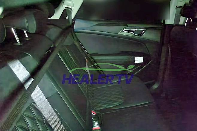 기아 '스포티지 페이스리프트' 테스트카 (출처 : 힐러TV)