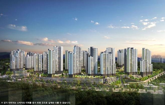 대우건설과 GS건설, SK에코플랜트가 컨소시엄으로 구성돼 공급하는 ‘산성역 헤리스톤’이 정당계약 7일 만에 모두 계약을 체결한 것으로 알려졌다.ⓒ대우건설