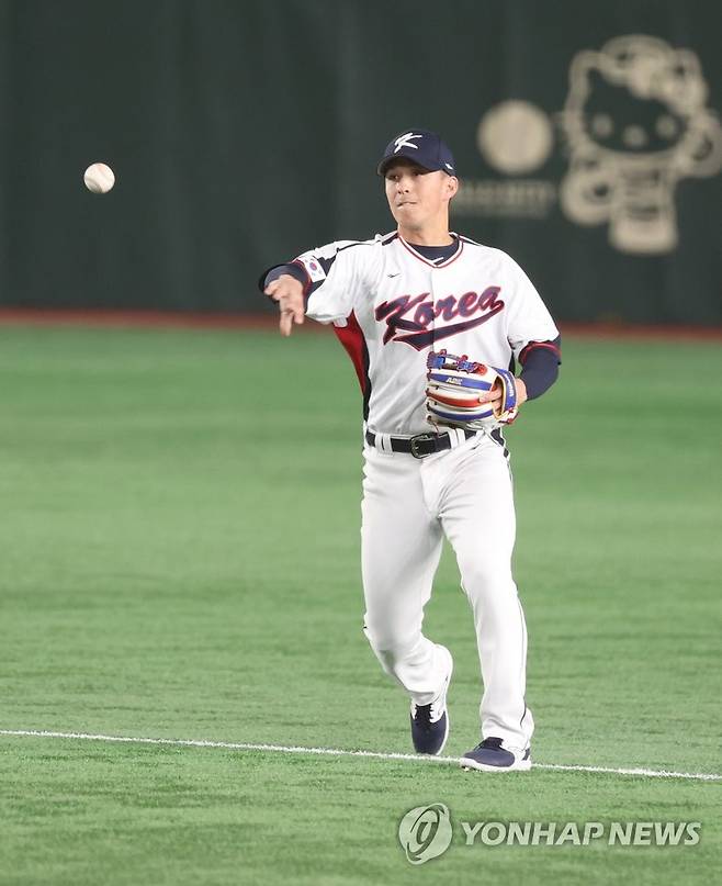 2023 WBC 한국 대표팀으로 출전했던 토미 에드먼 [연합뉴스 자료사진]