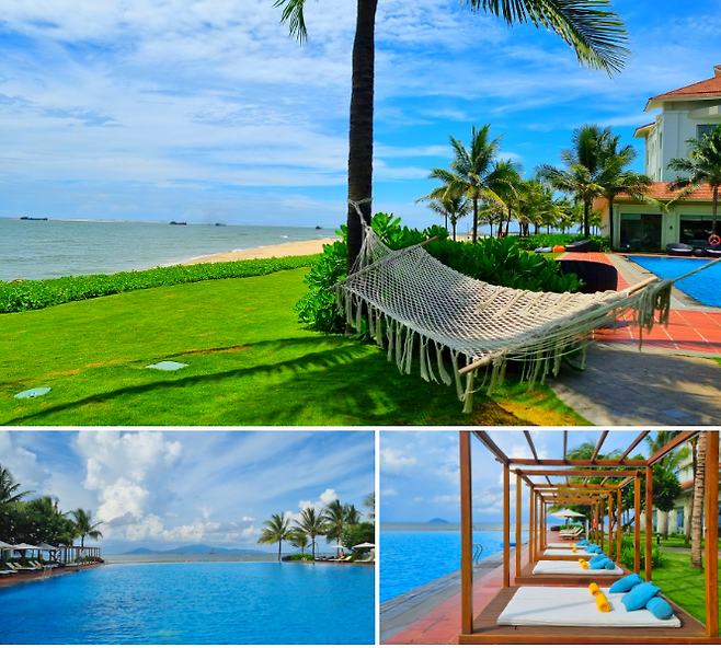 르네상스 호이안 리조트 & 스파 수영장 / 사진=김혜성 여행+ 기자