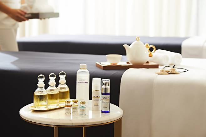 소피텔 건강스파 소품들