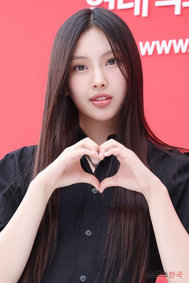 뉴진스 혜인. ⓒ이혜영 기자 lhy@hankooki.com