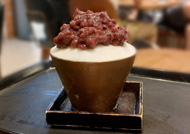 팥고당 ‘눈꽃팥빙수’
