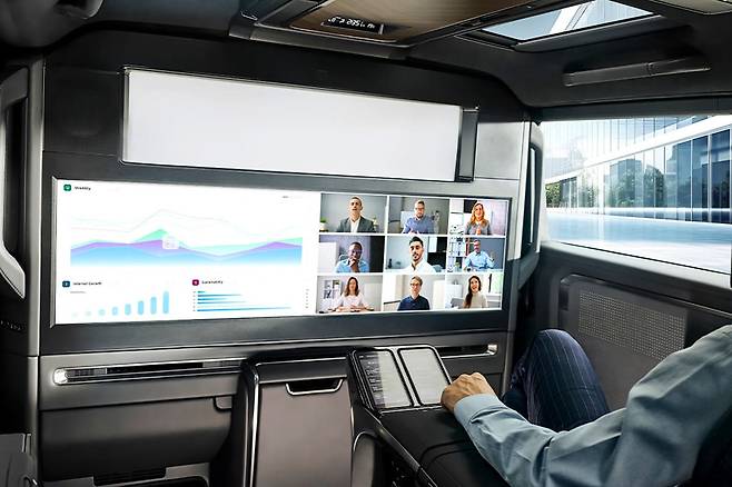 렉서스 디 올 뉴 LM 500h 실내