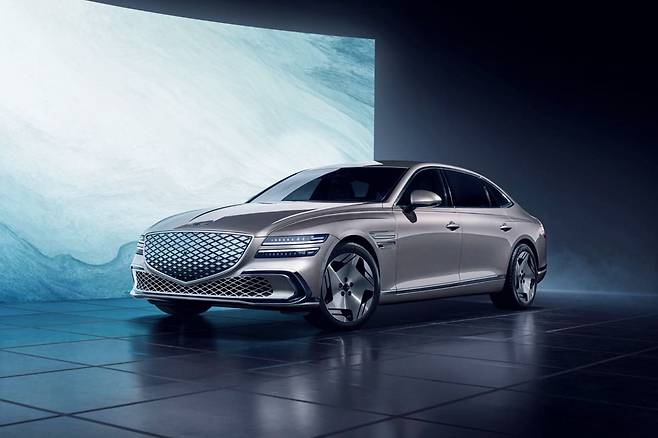 제네시스 신형 G80 전동화 모델