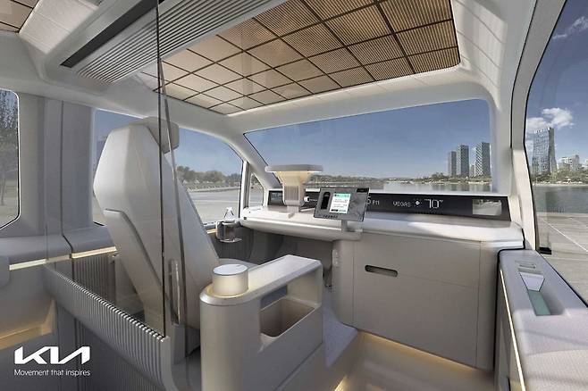 기아자동차 PBV 실내