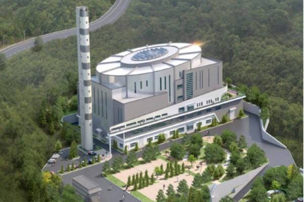 성남시 중원구 상대원동에 신규로 조성될 소각장 조감도. 성남시 제공