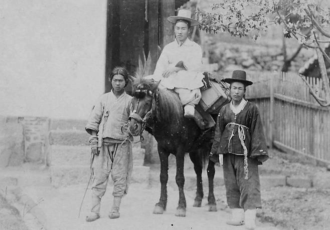 상전과 노비(1904년). [미국 헌팅턴도서관(잭 런던 촬영)]