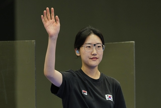 한국 사격의 간판 중 하나인 양지인. 사진(AP)=연합뉴스