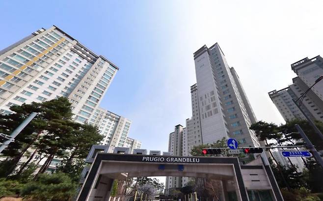 경기 성남시 분당구 백현동 ‘판교푸르지오그랑블’. [네이버 거리뷰]