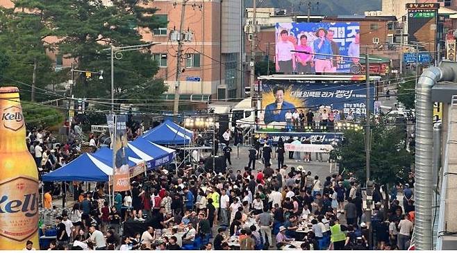 홍천 맥주축제 전야제 인파 [홍천문화재단 제공.재판매 및 DB 금지]