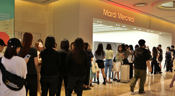 Mardi Mercredi store at Lotte World Mall Jamsil. [Courtesy of Lotte Department Store]