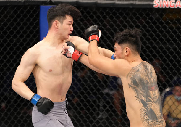 김한슬 Road to UFC 시즌1 웰터급 원매치. 사진=TKO