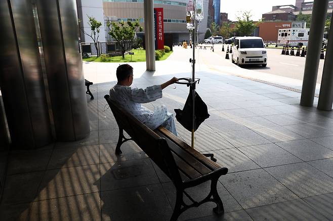 의정갈등이 계속되는 가운데 서울 시내 한 대학병원. [연합]