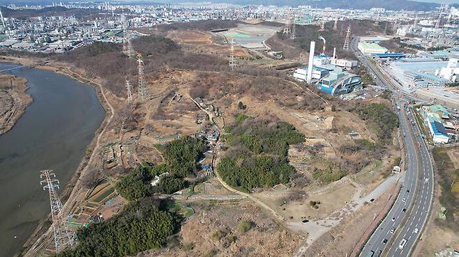 울산 개운포 경상좌수영성 전경