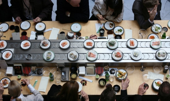 호주의 스시 식당 자료사진