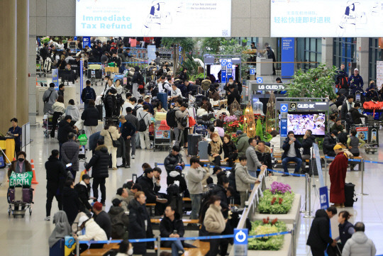 인천국제공항 제1여객터미널. 연합뉴스