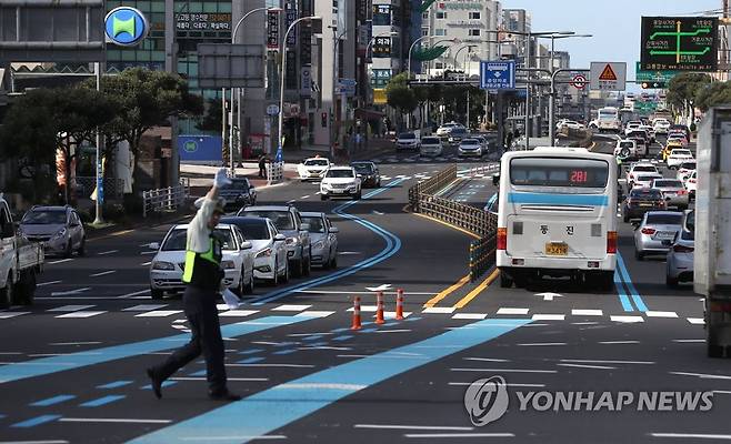 제주 버스 [연합뉴스 자료 사진]