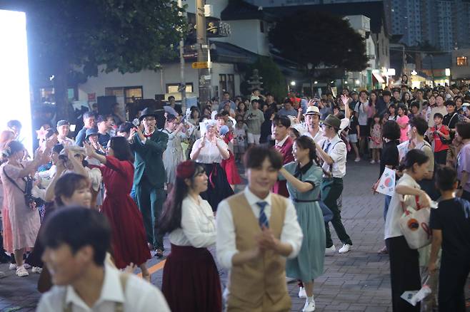 지난해 열린 군산문화유산야행. 군산시 제공