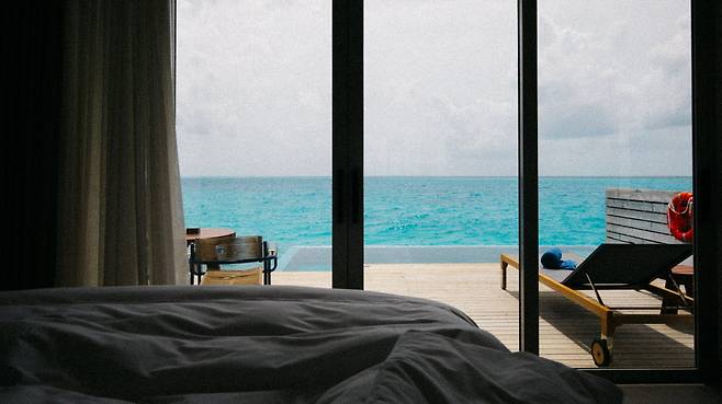 4 몰디브가 보이는 방