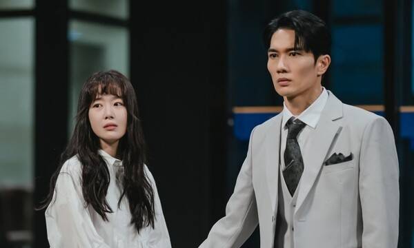 JTBC 수목드라마 '놀아주는 여자'의 한선화, 엄태구/사진=베이스스토리,&nbsp;아이오케이, SLL