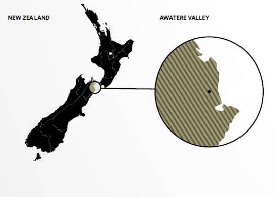 아와테레 밸리 위치.