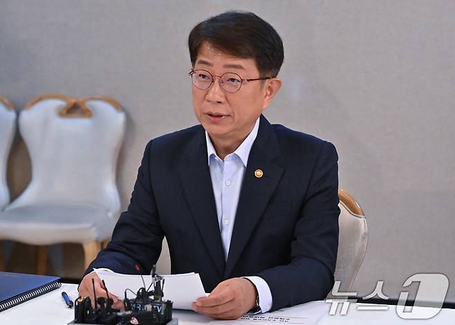 박상우 국토교통부 장관. (공동취재) 2024.8.8/뉴스1 ⓒ News1 허경 기자