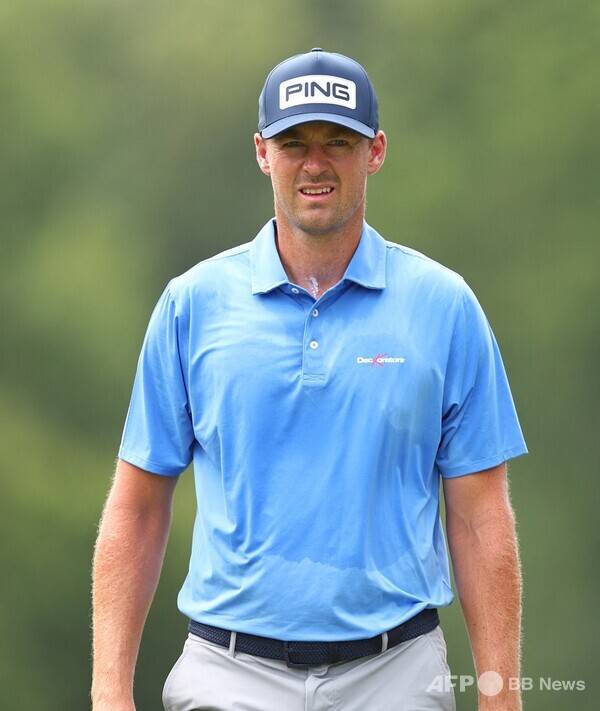 미국프로골프(PGA) 투어 2024 정규시즌 마지막 대회 윈덤 챔피언십에 출전한 빅토르 페레스. 사진제공=ⓒAFPBBNews = News1